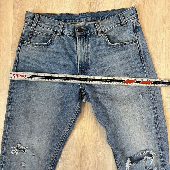 Vintage Levi’s 505 C  Orange Tab Jeans Mens Size 28 Distressed Jeans - Picture 7 of 11